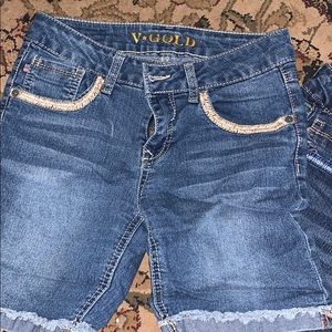 2 pair of girls shorts
